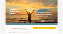 Desktop Screenshot of integritybuildingsales.com